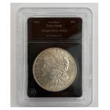 1921 Certified Very Good Morgan Silver Dollar