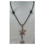925 Cross & Star Pendant Necklace