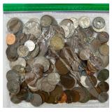 1.405 Pound Bag of Foreign Coins