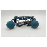 Cascade Iris Lacrosse Goggles & 2 Lacrosse Balls