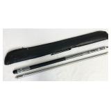 Sportcraft Fiberglass 2-Piece Pool Cue w/ Case