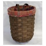 Longaberger 2006 Foyer Basket W/ Plaid Liner