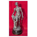 *Lord Admiral Nelson 17ï¿½" Bronze w/Silver Patina