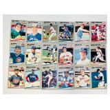 Set of 1989 Fleer Baseball Cards