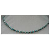 925 Turquoise Choker