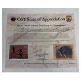 Certificate of Appreciation Interior