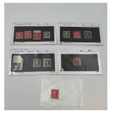 U.S. 1912-1914 Washington Stamps
