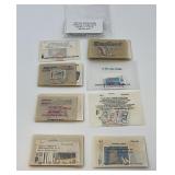 Vintage Worldwide Stamp Sets