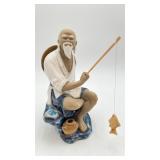 Vintage Chinese "Mudman" or Shekwan Pottery Piece
