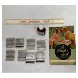 VTG Coca Cola Ruler, Medi-Kay Olive Oil