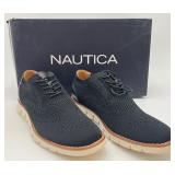 10 Nautica Wingdeck Black Casual Oxford Shoes