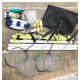 Volleyball/Badminton Set for Set w/Accessories