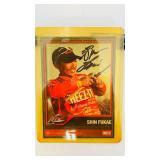 Autographed Shin Fukae FLW Fishing Trading Card