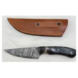 Handmade Damascus Hunting Steel Blade Knife