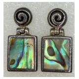 925 Abalone Shell Earrings