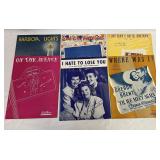 1920ï¿½s - 1950ï¿½s Vintage Sheet Music Magazines