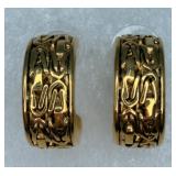 Joan Rivers Hoop Earrings