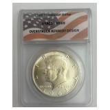 1963 Concept Dollar Overstruck Kennedy Design MS69