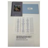 French Paintings Postage Stamps Book