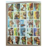 Folder Of Unused Stamps