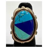 Sterling Silver & Turquoise Ring