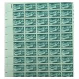 1953-1954 Folder of Stamps