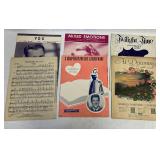 Antique 20ï¿½ - 50ï¿½s Sheet Music Magazines