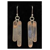 2 Pairs of Sterling Silver Earrings