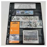 Sheet of Scandanavia Stamps,