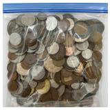 3 Pound Bag of Foreign Coins