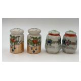 Made in Japan VTG Floral Design Shakers