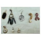 8 Single Earring Pieces
