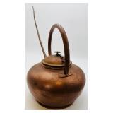 Antique Copper Watering Can w/ 27 1/2" Spout