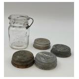 Ball Mask n Jar w/ 4 Lids
