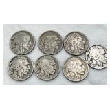 7 1934-1937 U.S. Buffalo Nickels