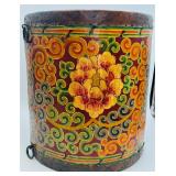 Antique Asian/Tibetan Painted Drum