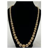 Golden Bead Necklace