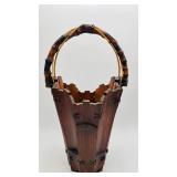 Vintage Japanese Bamboo Basket