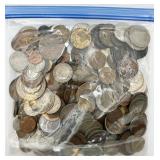 3 Pound Bag of Foreign Coins