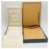 2-Vintage Boxes of Stationary