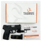 Taurus G2c 9mm Matte Black Pistol w/Red DOT Laser