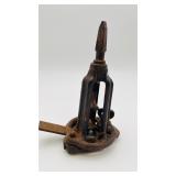 Vtg Cast Iron Dowel Rod Tenon Plane Hollow Auger