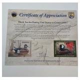Certificate of Appreciation Hooded