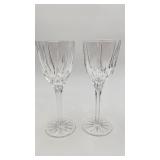 2-Mikasa Apollo Crystal Goblet