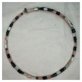 925 Choker Beaded