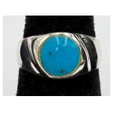 Sterling Silver Turquoise Ring