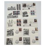 Richard DeSpain,Artist,Drawings on Envelopes/Stamp