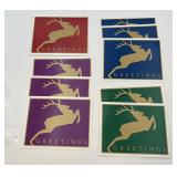Christmas Deer Pre-Paid Postal Cards