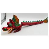 28ï¿½ Vintage Hand-crafted Chinese Dragon Toy