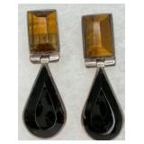 925 Gemstone Earrings